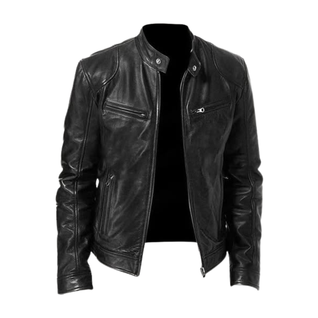 Roger | Casual vegan leather jacket