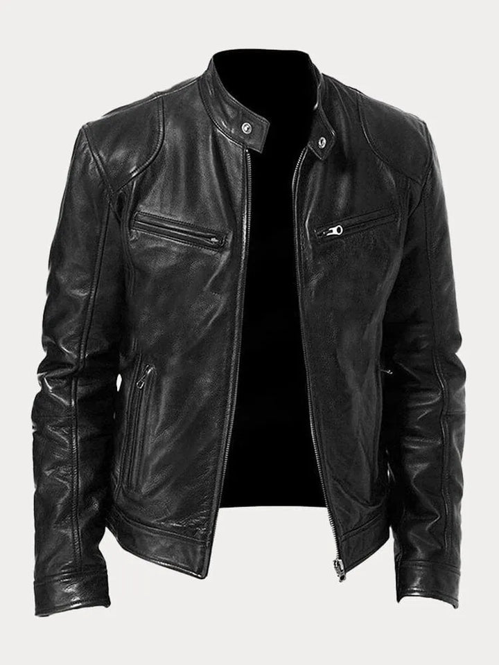 Roger | Casual vegan leather jacket