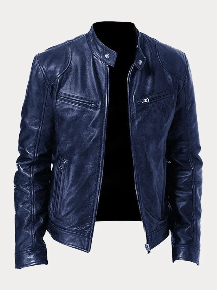 Roger | Casual vegan leather jacket