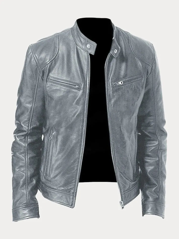 Roger | Casual vegan leather jacket