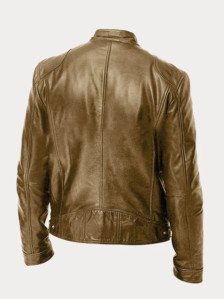 Roger | Casual vegan leather jacket